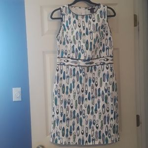 Grace Elements Dress Blue Purple Shoe Size 10